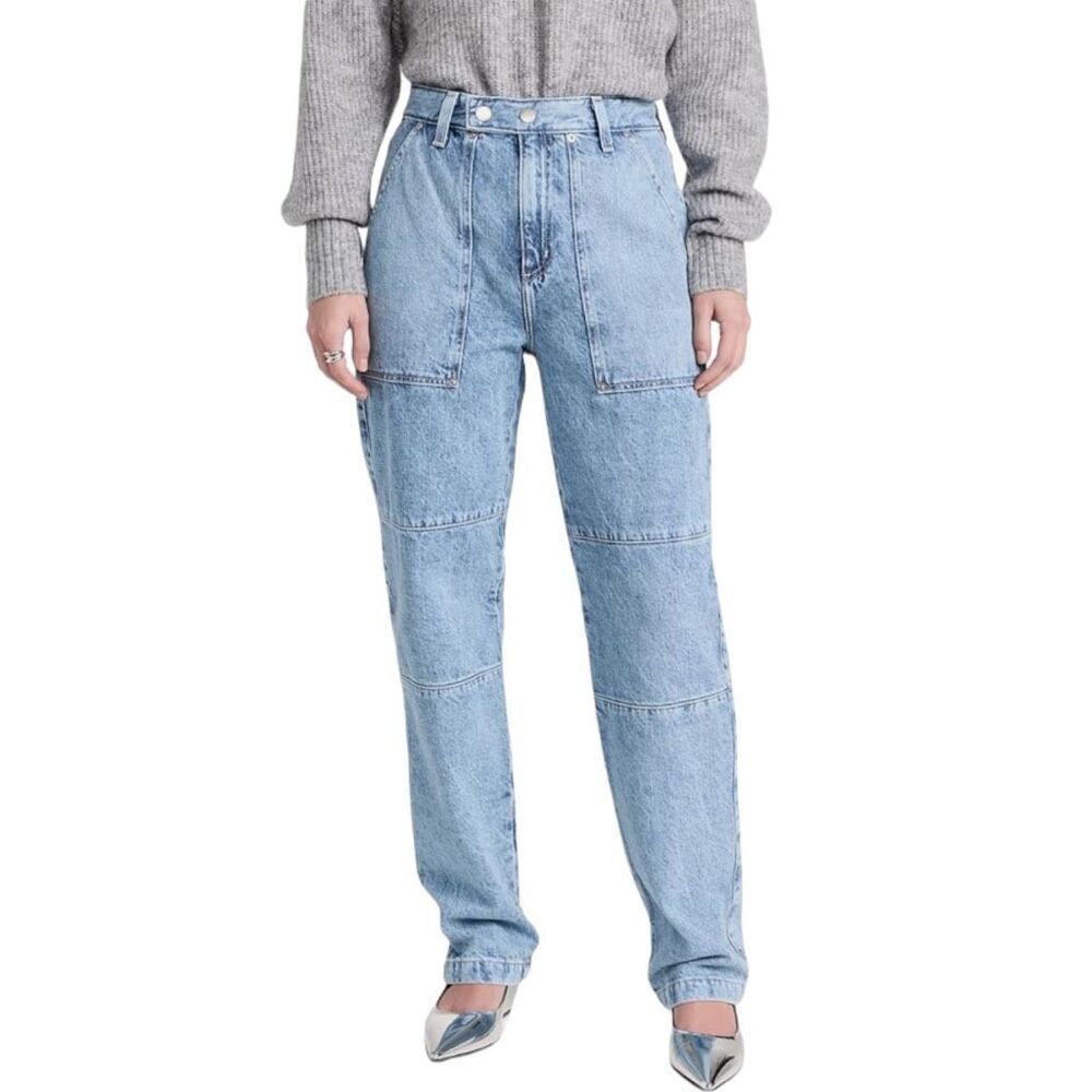 AG Adriano Goldschmied Clove Workwear Relaxed Straight Vintage Jeans 24 NWT